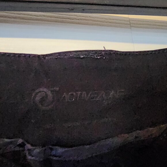 Pennington's Activezone Black Cropped Pants size 2X - Picture 5 of 5